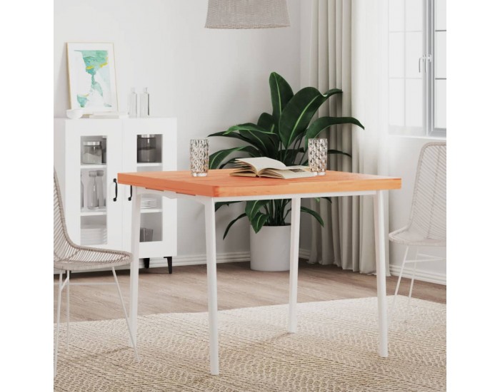 Sonata H Плот за маса 80x80x4 см квадратен масивен бук