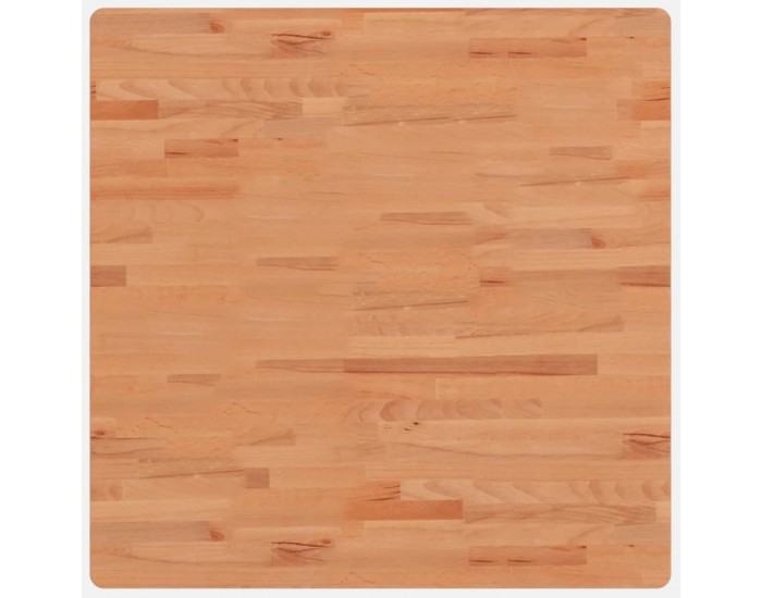 Sonata H Плот за маса 80x80x4 см квадратен масивен бук