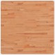 Sonata H Плот за маса 80x80x4 см квадратен масивен бук