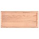 Sonata Blat masă, 100x40x(2-6) cm, maro, lemn tratat contur organic