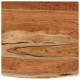 Sonata Blat birou 80x80x2,5 cm, pătrat, lemn masiv acacia margine vie