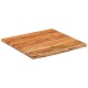 Sonata Blat birou 80x80x2,5 cm, pătrat, lemn masiv acacia margine vie