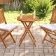 Sonata H Плот за маса 60x60x2,5 см осмоъгълен масивен бук