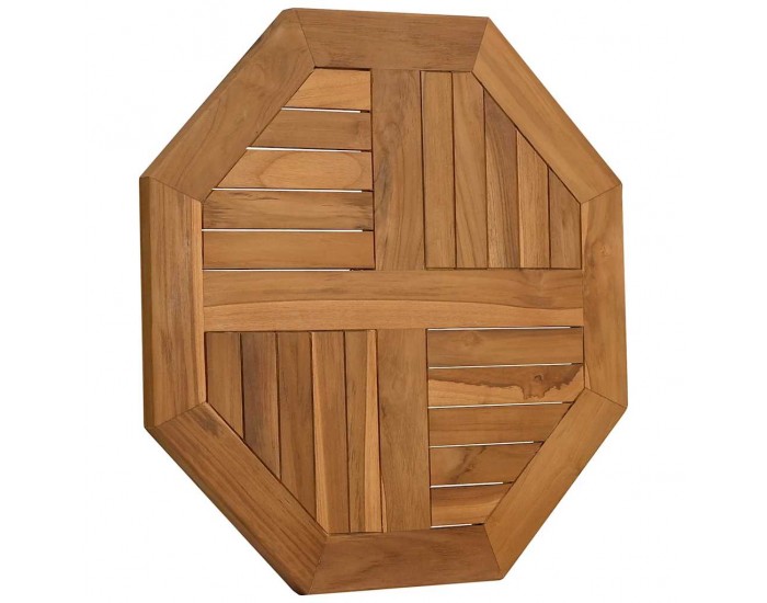 Sonata H Плот за маса 60x60x2,5 см осмоъгълен масивен бук