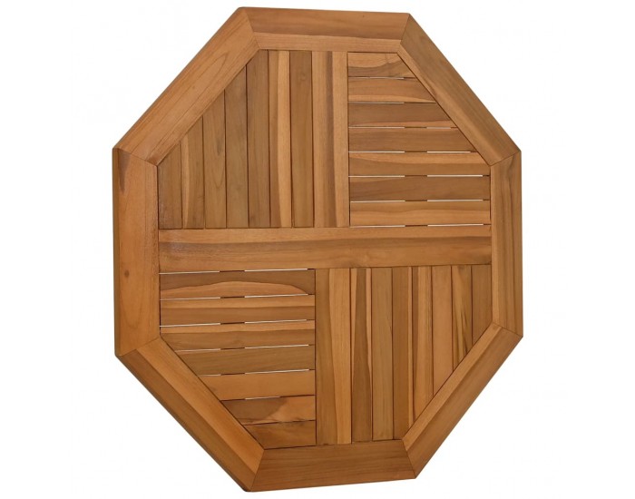 Sonata H Плот за маса 80x80x2,5 см осмоъгълен масивен бук