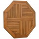 Sonata H Плот за маса 80x80x2,5 см осмоъгълен масивен бук