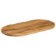 Sonata Blat de masă oval, 120x50x2,5 cm, lemn masiv de mango