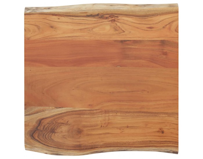 Sonata H Плот за маса, 60x60x2,5 см, квадратен, акация масив, жив ръб