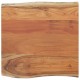 Sonata H Плот за маса, 60x60x2,5 см, квадратен, акация масив, жив ръб