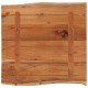 Sonata H Плот за маса, 60x60x2,5 см, квадратен, акация масив, жив ръб