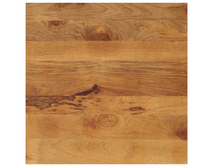 Sonata H Плот за маса, 70x70x3,8 см, квадратен, манго масив