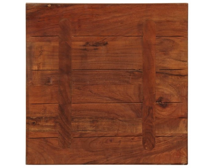 Sonata H Плот за маса 60x60x3,8 см квадратен регенерирано дърво масив