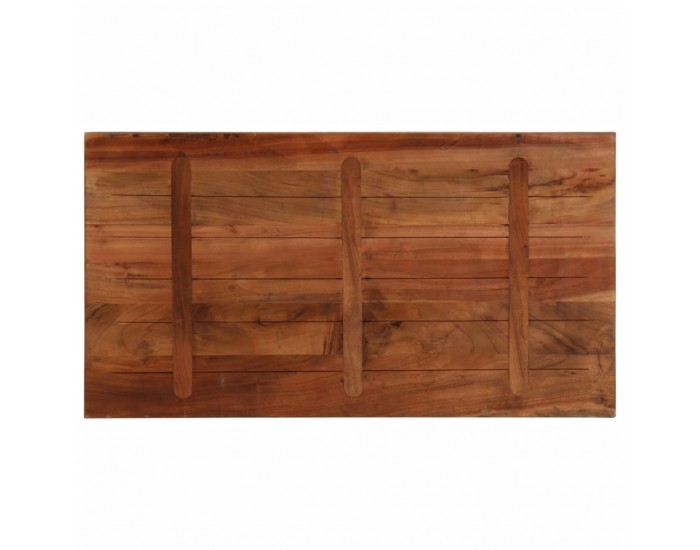 Sonata H Плот за маса 120x50x3,8 см правоъгълен регенерирано дърво масив