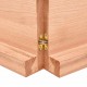 Sonata H Плот за маса светлокафяв 180x40x(2-6) см обработен масивен дъб