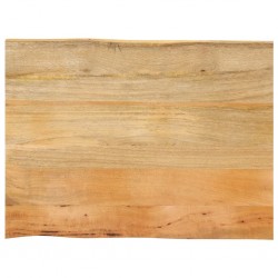 Sonata H Плот за маса, 80x60x2,5 см, жив ръб, масивно дърво манго - Piese pentru mese