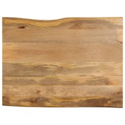 Sonata H Плот за маса, 90x80x2,5 см, жив ръб, масивно дърво манго - Piese pentru mese