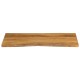 Sonata Blat masă cu margini naturale, 120x60x2,5 cm, lemn masiv mango