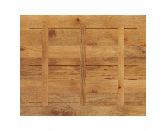 Sonata H Плот за маса, 90x80x3,8 см, правоъгълен, манго масив
