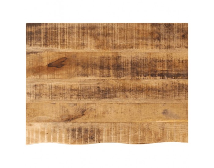 Sonata H Плот за маса, 80x60x2,5 см, жив ръб, грубо мангово дърво масив