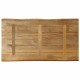 Sonata Blat de masă contur organic 100x60x2,5 cm lemn masiv mango brut