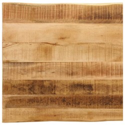 Sonata H Плот за маса, жив ръб, 60x60x2,5 см, масивно дърво грубо манго - Piese pentru mese