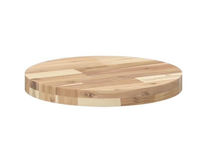 Sonata Blat de masă rotund, Ø40x4 cm, lemn masiv de acacia