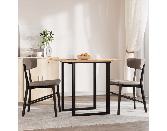 Sonata H Плот за маса квадратен 80x80x2 см масивна акация