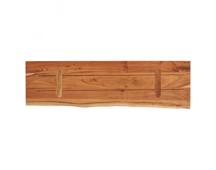 Sonata H Стенен рафт, 60x20x3,8см, правоъгълен, масив акация, жив ръб