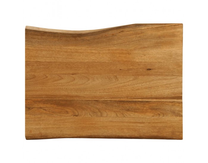 Sonata H Плот за маса, 90x60x3,8 см, жив ръб, масивно дърво манго