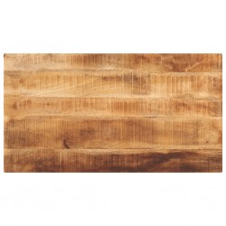 Sonata H Плот за маса 100x70x2,5см правоъгълен масивно дърво грубо манго - Piese pentru mese