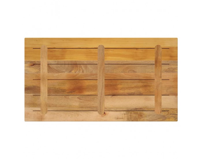 Sonata H Плот за маса 100x70x2,5см правоъгълен масивно дърво грубо манго