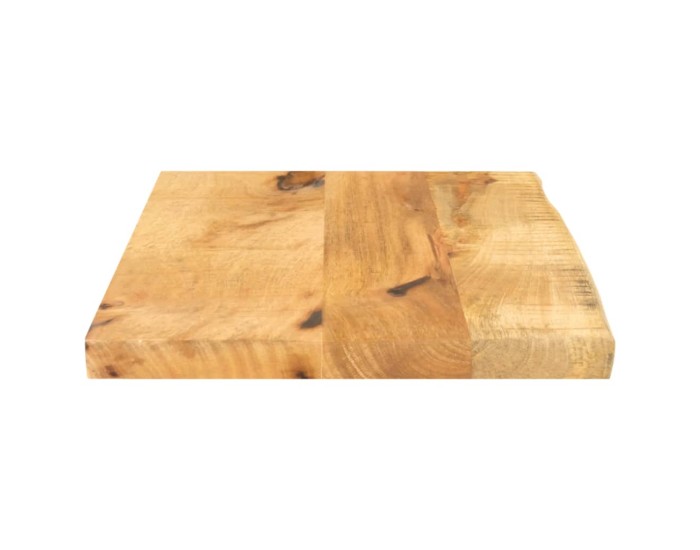 Sonata Blat de masă margine naturală, 60x30x3,8 cm, lemn masiv mango