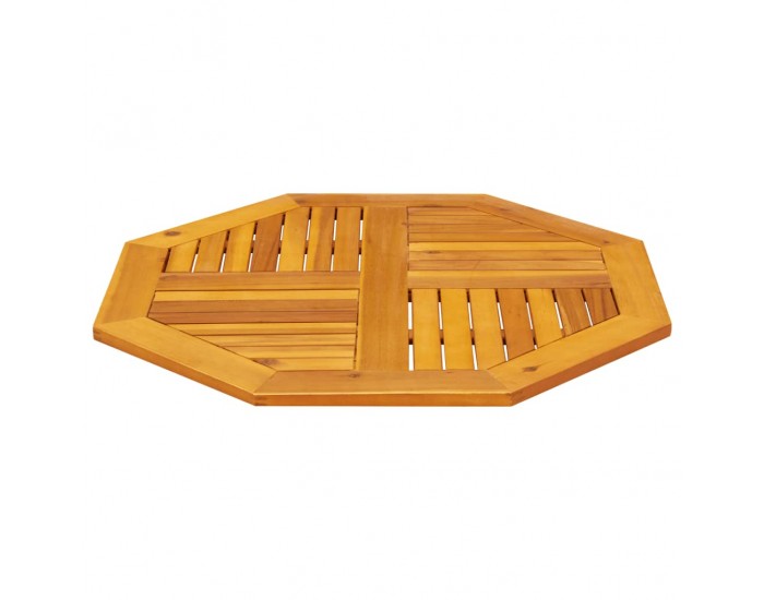 Sonata H Плот за маса 80x80x2,2 см осмоъгълен масивна дървесина акация