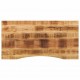 Sonata H Плот за бюро с извивка 120x50x2,5 см грубо мангово дърво масив