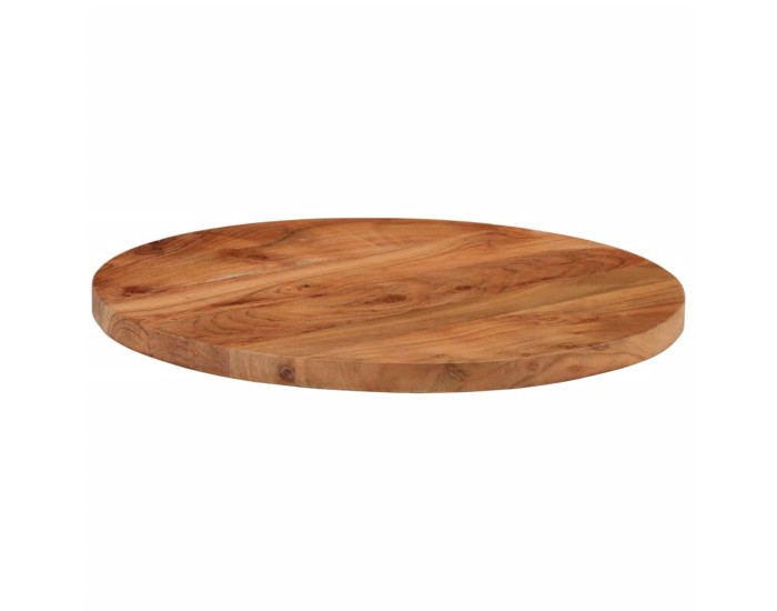 Sonata Blat de masă rotund, Ø60x2,5 cm, lemn masiv de acacia