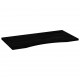Sonata H Плот за бюро, тъмнокафяв, 100x60x2,5 см, дъб масив, правоъгълна