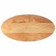 Sonata Blat de masă maro deschis 100x50x2 cm lemn masiv de stejar oval