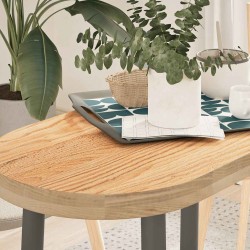 Sonata H Плот за маса, 80x40x4 см, дъбово дърво масив, овална - Piese pentru mese