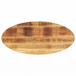 Sonata H Плот за маса, 110x40x3,8 см, овален, масивно дърво манго - Piese pentru mese