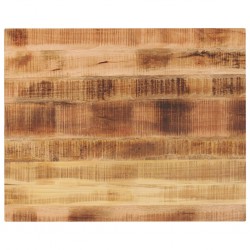 Sonata H Плот за маса 80x80x3,8 см правоъгълен масивно дърво грубо манго - Piese pentru mese