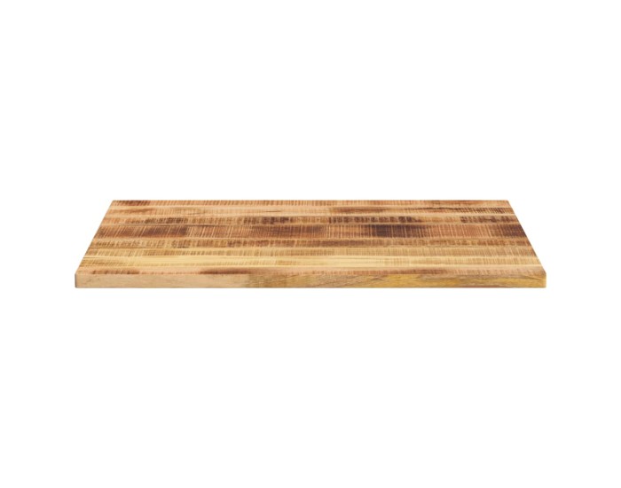 Sonata Blat masă, 90x80x3,8 cm, dreptunghiular, lemn masiv mango brut