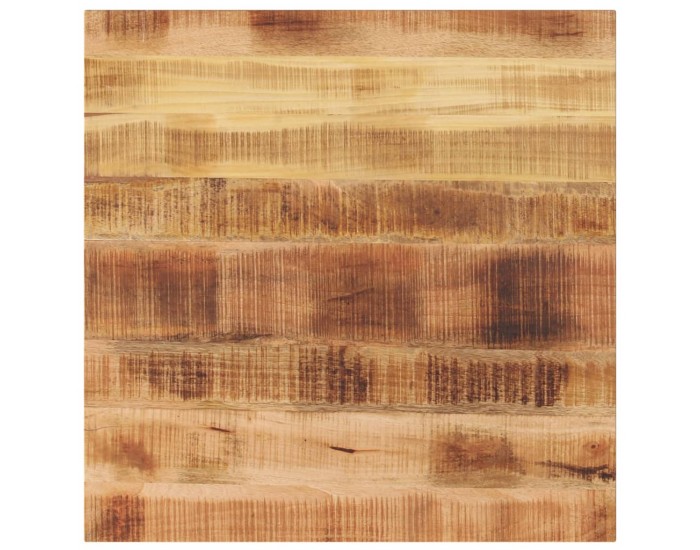 Sonata H Плот за маса, 70x70x3,8см, квадратен, масивно дърво грубо манго