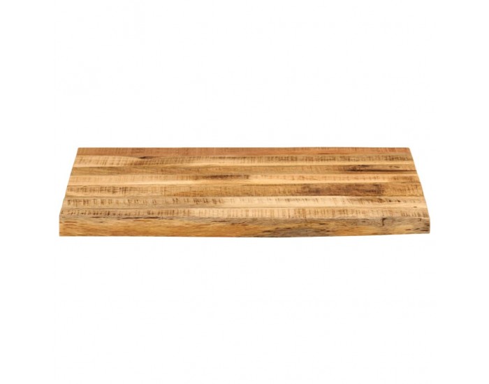 Sonata H Плот на маса 80x80x3,8 cm Жив ръб Масивна дървесина Грубо манго