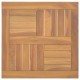 Sonata H Квадратен плот за маса, 50x50x2,5 см, тиково дърво масив