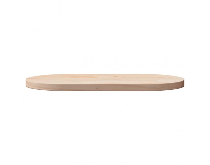 Sonata H Плот за маса 90x45x2,5 см, масивна дървесина, бор, овален