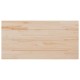 Sonata Blat de masă alb 110x55x2,5 cm lemn masiv de pin dreptunghiular