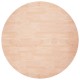 Sonata Blat de masă rotund, Ø60x1,5 cm, lemn masiv stejar netratat