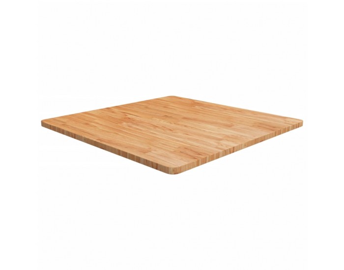 Sonata H Квадратен плот за маса, светлокафяв, 90x90x2,5 см, дъб масив