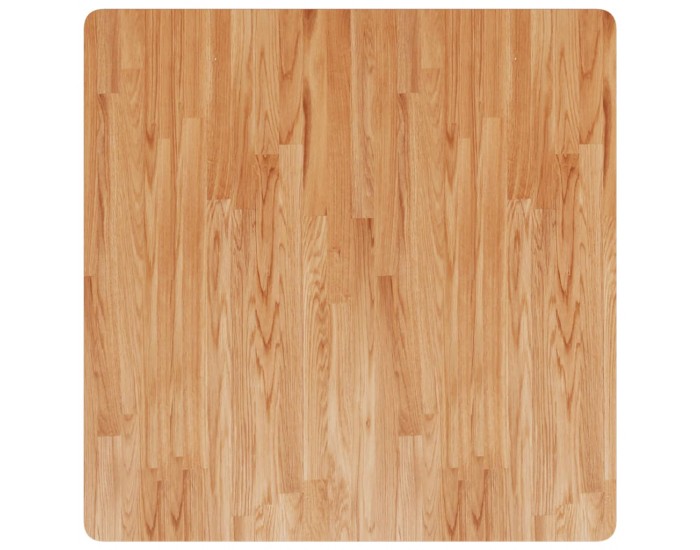 Sonata H Квадратен плот за маса, светлокафяв, 90x90x2,5 см, дъб масив