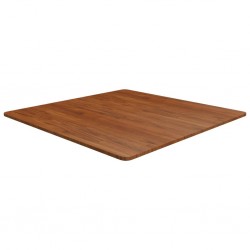 Sonata H Квадратен плот за маса, тъмнокафяв, 90x90x1,5 см, дъб масив - Piese pentru mese